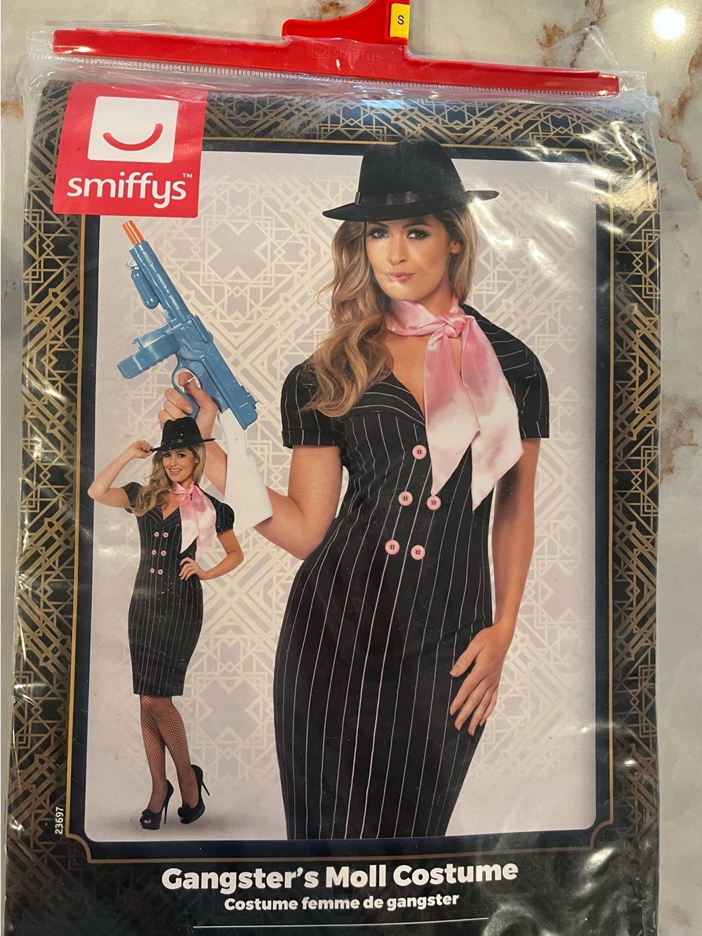 Halloween gangster costume size small